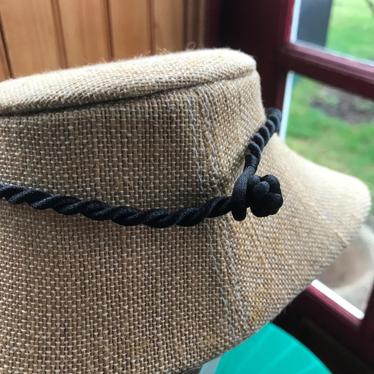 Silver 925 Medallion Primal Twist Cord & Simple Knot Clasp